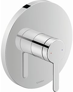 Duravit C.1 Unterputz Einhebel-Brausemischer C14210010010, chrom, rund, 1 Verbraucher