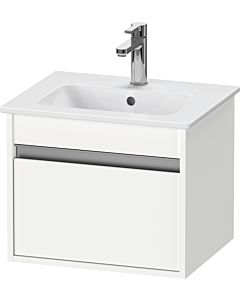 Duravit Ketho Waschtisch-Unterschrank KT640401818 50x41,2x41cm, 1 Auszug, wandhängend, weiß matt