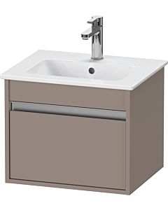 Duravit Ketho Waschtisch-Unterschrank KT640404343 50x41,2x41cm, 1 Auszug, wandhängend, basalt matt