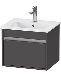 Ketho Duravit vasque KT640404949 50x41,2x41cm, 2000 , suspendu, graphite mat