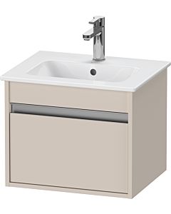 Duravit Ketho vanity unit KT640409191 50x41.2x41cm, 2000 pull-out, wall- Taupe