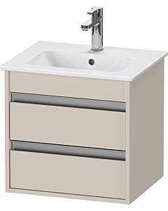 Ketho Duravit vasque KT644409191 50x41,2x48cm, 2 tiroirs, Taupe