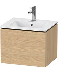 Duravit L-Cube Waschtisch-Unterschrank LC611803030 52x39,1x40cm, 1 Auszug, wandhängend, Eiche natur