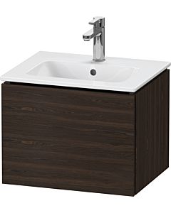 Duravit L-Cube Waschtisch-Unterschrank LC611806969 52x39,1x40cm, 1 Auszug, wandhängend, nussbaum gebürstet