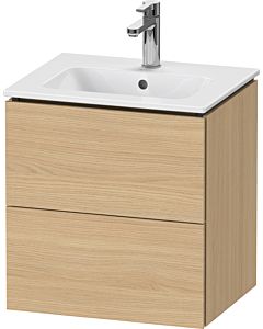 Duravit L-Cube vanity unit LC621803030 52x39.1x55cm, 2 drawers, wall-mounted, natural oak