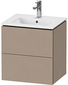 L-Cube Duravit vasque LC621807575 52x39,1x55cm, 2 tiroirs, suspendu, lin