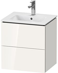 Duravit L-Cube vanity unit LC621808585 52x39.1x55cm, 2 drawers, wall-hung, white high gloss