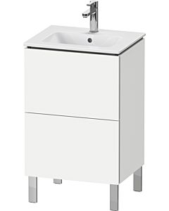 L-Cube Duravit vasque LC667101818 52x42,1x70,4cm, 2 coulissants, debout, blanc mat