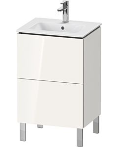L-Cube Duravit vasque LC667102222 52x42,1x70,4cm, 2 coulissants, debout, blanc brillant