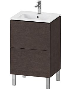 Duravit L-Cube Waschtisch-Unterschrank LC667107272 52x42,1x70,4cm, 2 Auszüge, stehend, eiche dunkel gebürstet
