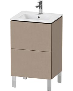 Duravit L-Cube vanity unit LC667107575 52x42.1x70.4cm, 2 pull-outs, standing, linen