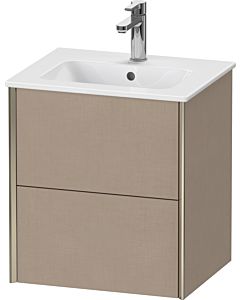 Duravit XViu vanity unit XV43150B175 51x42x56cm, 2 drawers, wall-hung, matt champagne, linen