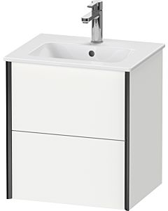 Duravit XViu vanity unit XV43150B218 51x42x56cm, 2 drawers, wall-hung, matt black, matt white