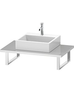 Duravit L-Cube Konsole LC106C07272 Stärke 3 cm, eiche dunkel gebürstet, für Aufsatzbecken, variabel