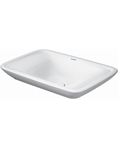 Duravit PuraVida Aufsatzwaschtisch 0369700000 ohne Überlauf, ohne Hahnlochbank, weiss