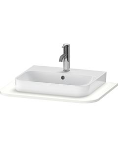 Duravit Happy D.2 Plus Waschtisch-Konsole HP031B03636 65x48cm, mit 1 Ausschnitt, weiß seidenmatt