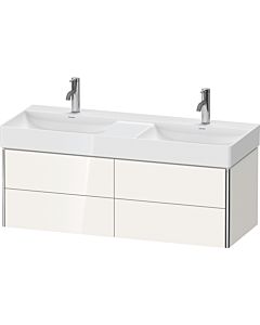 Duravit XSquare Waschtisch-Unterschrank XS416401818 118,4x39,7x46cm, 4 Schubkästen, weiß matt