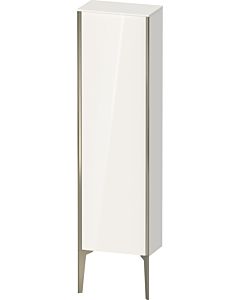 Duravit XViu Halbhochschrank XV1315LB135 40x24x133cm, champagner matt, Tür links, Eiche terra