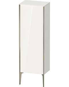 Duravit XV1326LB235 50x36x133cm, noir mat, porte à gauche, chêne terra