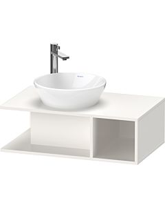 Duravit D-Neo vanity unit DE491802222 80 x 48 cm, Weiß Hochglanz , wall- 2000 , match2 compartment, 2000 console plate