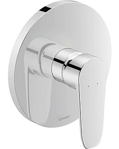 Duravit B.1 Brausearmatur 14210010010 chrom, Unterputzarmatur, rund