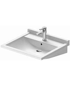 Duravit Waschtisch Starck 3 Vital 60 x 54,5 cm, weiss, mit Hahnloch und Überlauf