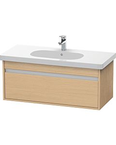 Duravit Ketho Waschtisch-Unterschrank KT666803030 100 x 45,5 cm, Eiche natur, 1 Auszug, wandhängend