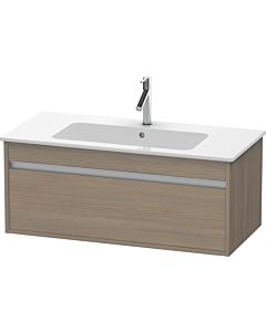Duravit Ketho Waschtisch-Unterschrank KT642003535 100 x 47,5 cm, Eiche terra, 1 Auszug, wandhängend