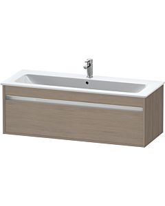 Duravit Ketho Waschtisch-Unterschrank KT642103535 120 x 47,5 cm, Eiche terra, 1 Auszug, wandhängend