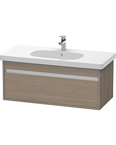 Duravit Ketho vanity unit KT666803535 100 x 45.5 cm, terra oak, 2000 pull-out, wall-hung