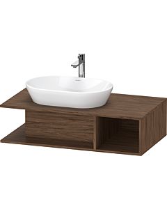 Duravit D-Neo meuble sous-vasque DE492902121 100 x 55 cm, Nussbaum Dunkel , 2000 , compartiment 2000 , plaque console match2