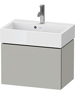 Duravit L-Cube Waschtisch-Unterschrank LC611900707 58,4x39,1x39,4cm, 1 Auszug, wandhängend, betongrau matt