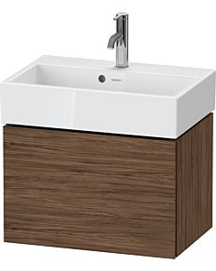 Duravit L-Cube Waschtisch-Unterschrank LC611902121 58,4x39,1x39,4cm, 1 Auszug, wandhängend, nussbaum dunkel