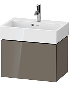 Duravit L-Cube Waschtisch-Unterschrank LC611908989 58,4x39,1x39,4cm, 1 Auszug, wandhängend, flannel grey hochglanz