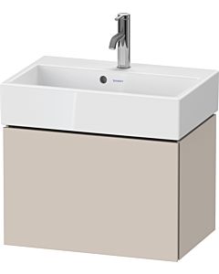 Duravit L-Cube meuble sous-vasque LC611909191 58,4x39,1x39,4cm, 2000 coulissant, mural, taupe mat