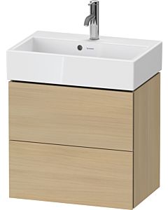 Duravit L-Cube Waschtisch-Unterschrank LC621907171 58,4x39,1x54,4cm, 2 Schubkästen, wandhängend, mediterane eiche