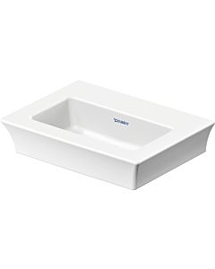 Duravit White Tulip Möbel-Handwaschbecken 07374500701 45x33cm, ohne Überlauf, mit Hahnlochbank, ohne Hahnloch, weiß WonderGliss