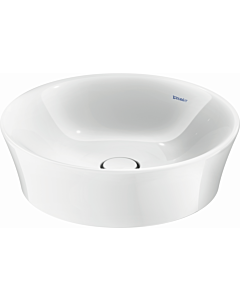 Duravit White Tulip meuble lavabo 23655000701 Ø 50cm, sans trou pour robinetterie, blanc WonderGliss