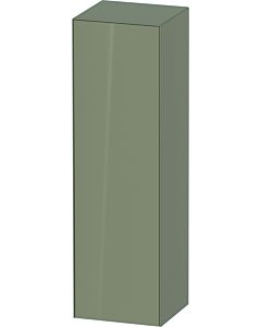 Duravit White Tulip Halbhochschrank WT1332LH2H2 40 x 36 cm, Steingrau Hochglanz, 1 Türe links, 3 Glasfachböden