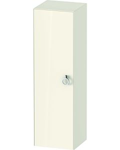 Duravit White Tulip half-height cabinet WT1333LH4H4 40 x 36 cm, Nordic Weiß Hochglanz , 2000 door on the left with handle, 3 glass shelves