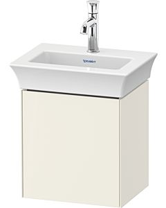 Duravit White Tulip Waschtisch-Unterschrank WT4240RH4H4 38,4 x 29,8 cm, Nordic Weiß Hochglanz, wandhängend, 1 Türe, rechts