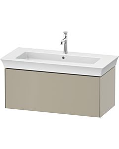 Duravit White Tulip Waschtisch-Unterschrank WT424206060 98,4 x 45,8 cm, Taupe Seidenmatt, wandhängend, 1 Auszug