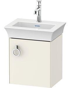 Duravit White Tulip Waschtisch-Unterschrank WT4250RH4H4 38,4 x 29,8 cm, Nordic Weiß Hochglanz, wandhängend, 1 Türe mit Griff, rechts