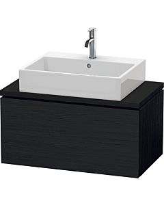 Duravit L-Cube vanity unit LC580201616 82 x 47.7 cm, black oak, for console, 2000 pull-out