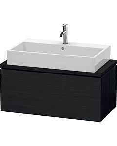 Duravit L-Cube vanity unit LC580301616 92 x 47.7 cm, black oak, for console, 2000 pull-out