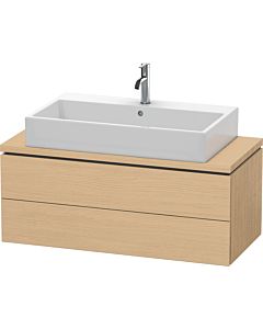 L-Cube Duravit vasque LC580903030 102 x 47,7 cm, chêne naturel, pour console, 2 tiroirs