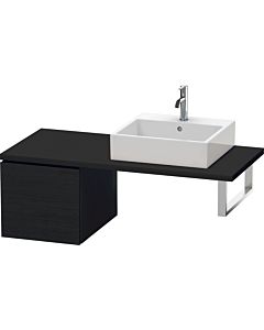 Duravit L-Cube meuble bas LC583101616 42 x 54,7 cm, chêne noir, pour console, 2000 coulissant