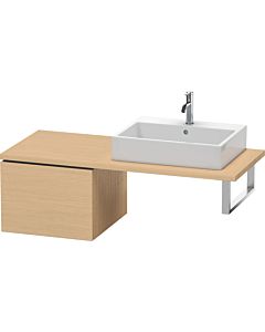 Duravit L-Cube Unterschrank LC583203030 52 x 54,7 cm, Eiche natur, für Konsole, 1 Auszug