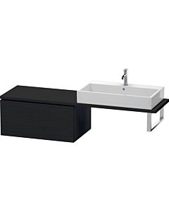 Duravit L-Cube meuble bas LC583401616 82 x 54,7 cm, chêne noir, pour console, 2000 coulissant