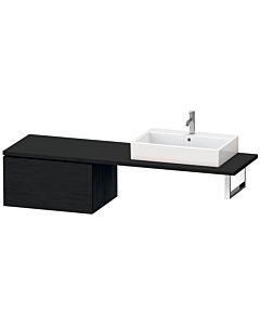 Duravit L-Cube meuble bas LC585401616 72 x 54,7 cm, chêne noir, pour console, 2000 coulissant